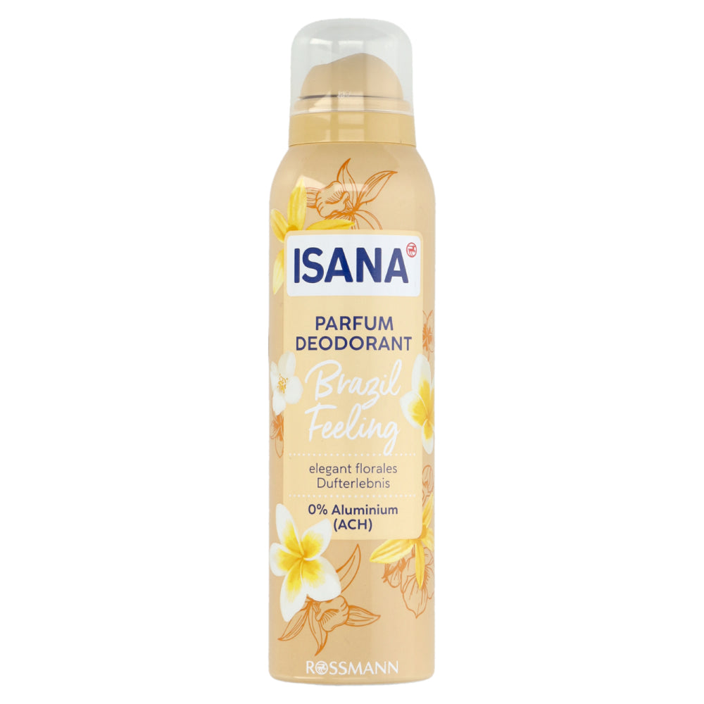 Isana Dezodorant w sprayu, dla kobiet, Brazil Feeling 150 ml