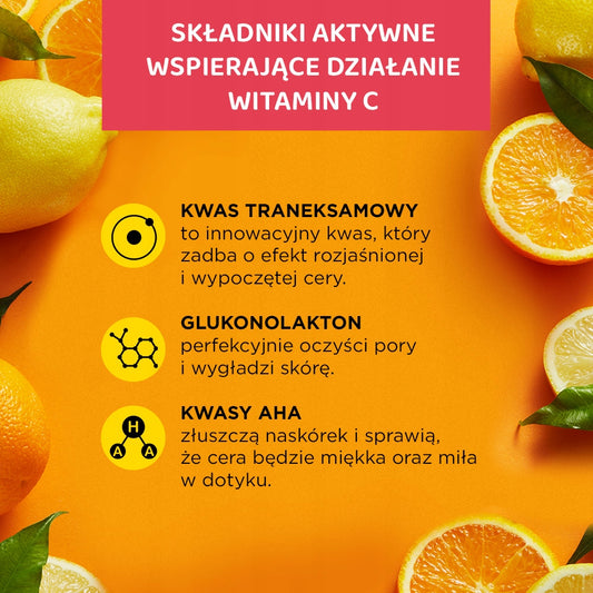 Eveline Vitamin C 3x Action Oczyszczający żel-esencja do mycia twarzy