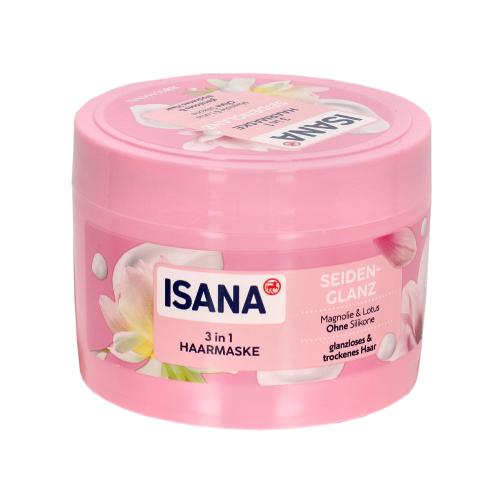 Isana Maska do włosów, 3w1, Jedwabisty Połysk 250ml