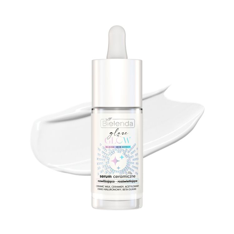 Serum ceramiczne nawilżająco-rozświetlające glazed skin effect 30 ml