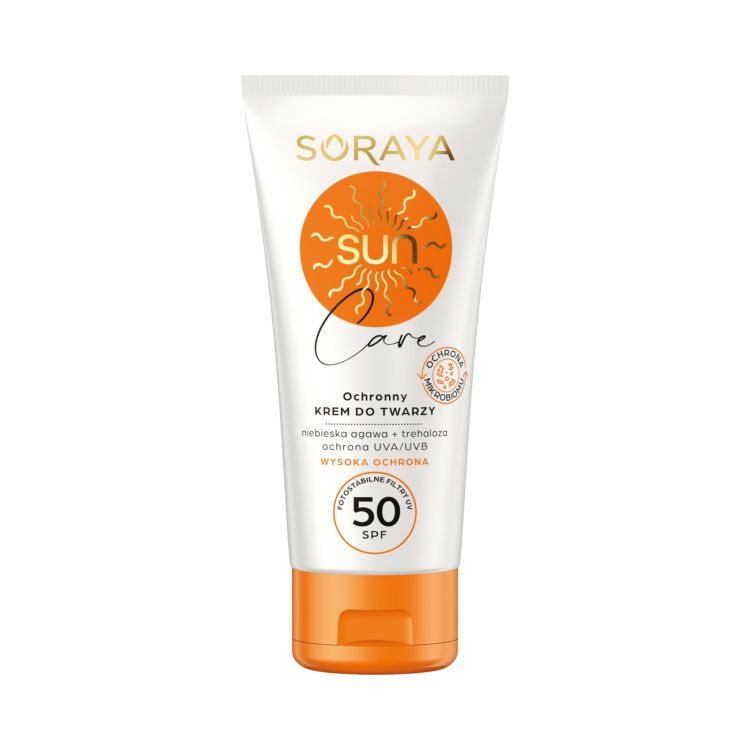 Ochronny krem do twarzy SPF 50 Soraya Sun Care, 40ml