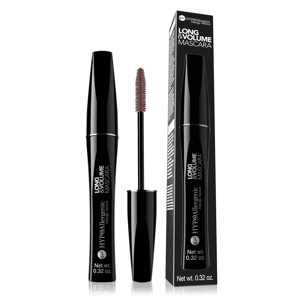 Bell HYPOAllergenic Mascara Long&Volume 20 Hypoalergiczny tusz do rzęs Brązowy, 9g