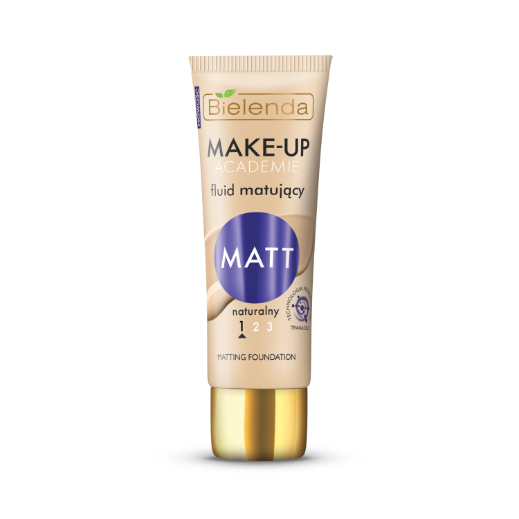 Bielenda MATT PODKŁAD fluid naturalny nr 1 - 30 ml