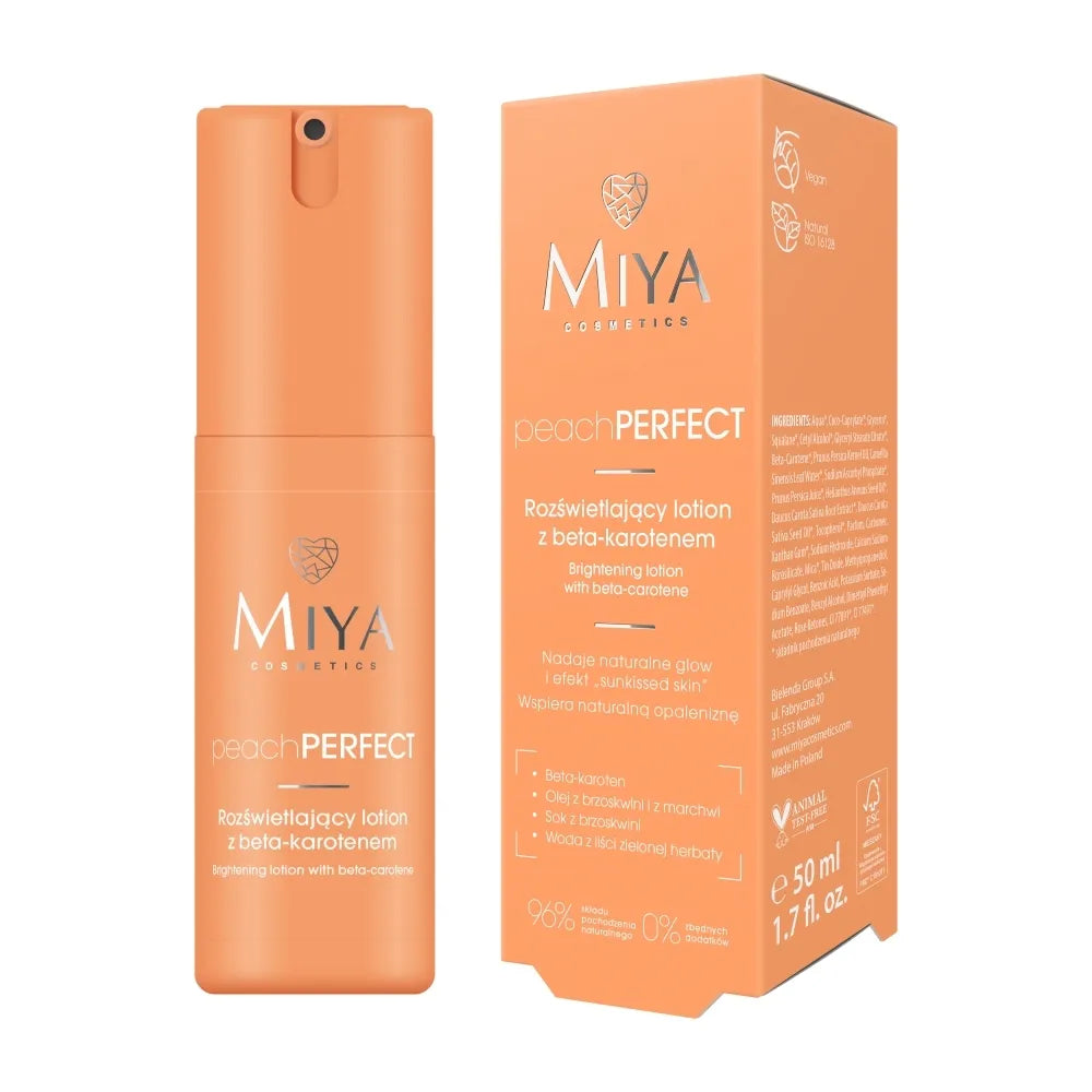 MIYA Rozświetlający lotion z beta-karotenem, 50ml