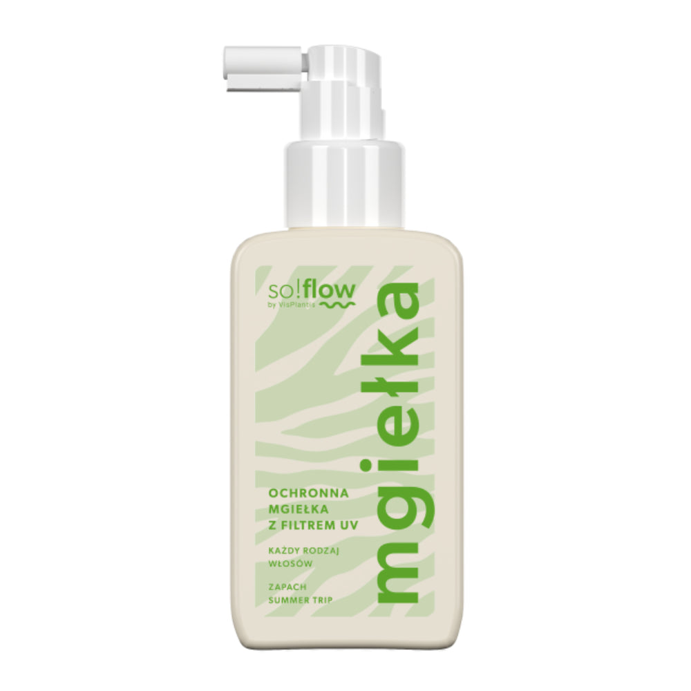 Soflow Ochronna mgiełka do włosów z filtrem UV o zapachu summer trip, 100ml