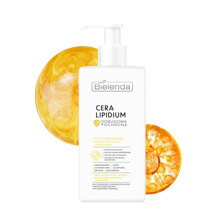 Bielenda Multiceramidowa emulsja do mycia i demakijażu, 300ml