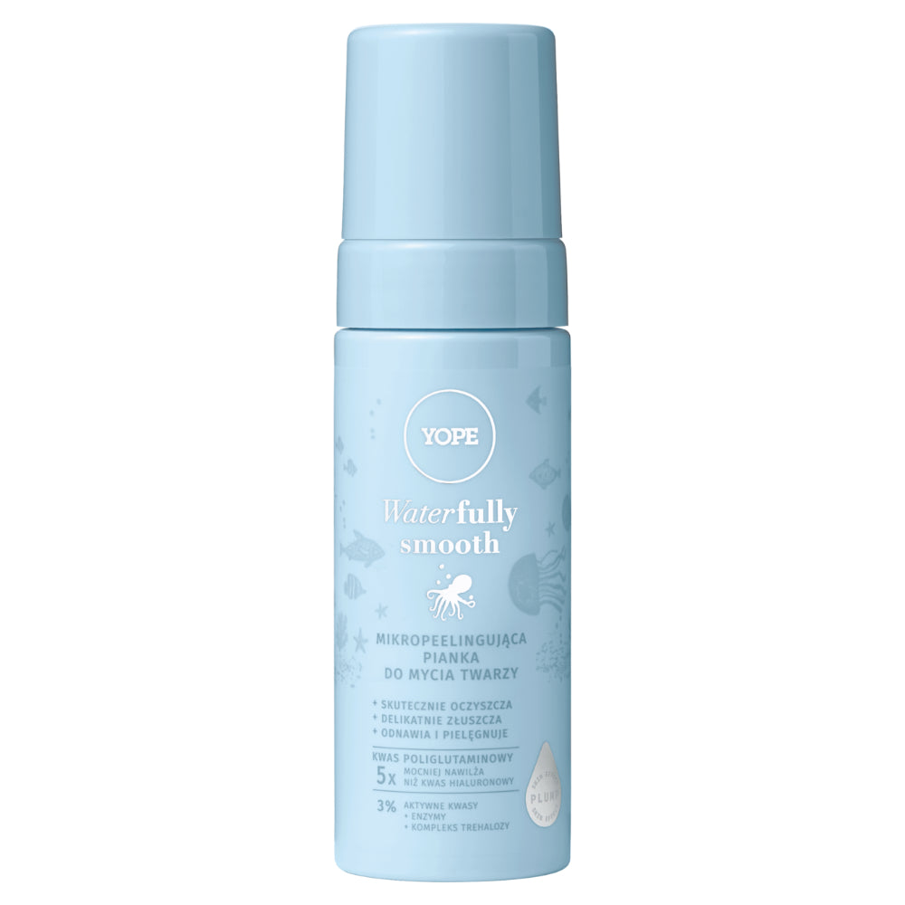Yope Waterfully Pianka do mycia twarzy, mikropeelingująca 150 ml