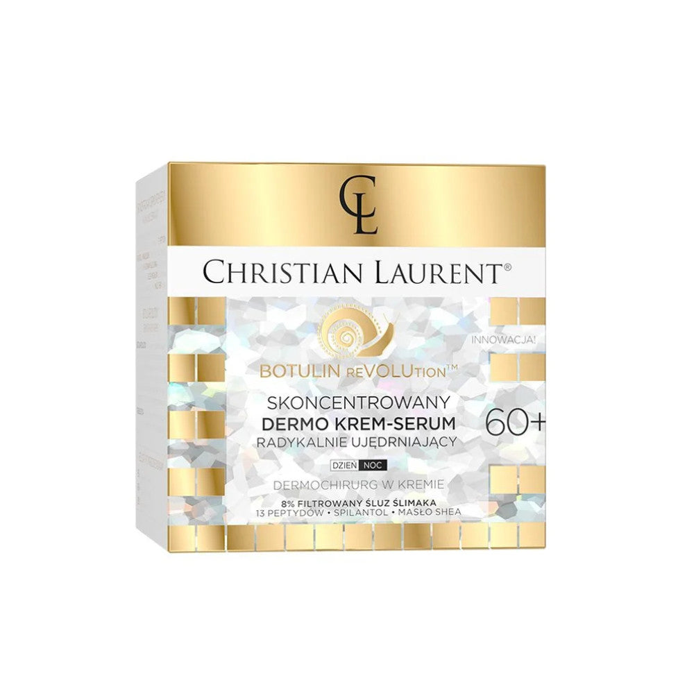 Christian Laurent dermo krem-serum radykalnie ujędrniający na dzień i na noc 60+, 50ml