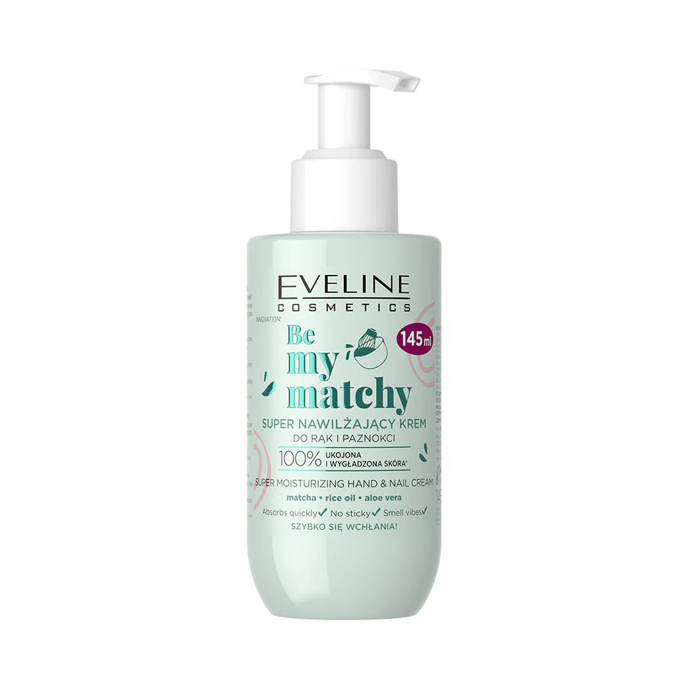 Eveline Be my matchy Super nawilżający krem do rąk i paznokci, 145ml