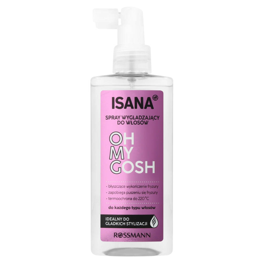 Isana OMG Spray do włosów, wygładzający 200 ml