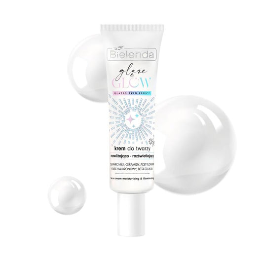 Bielenda  Krem nawilżająco - rozświetlający glazed skin effect - 50 ml.