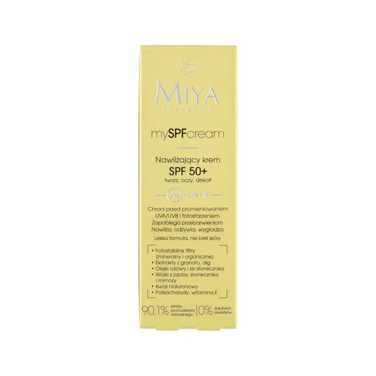 Miya MySPFCream  krem SPF 50+ 40 ml dw. 04/2027r.