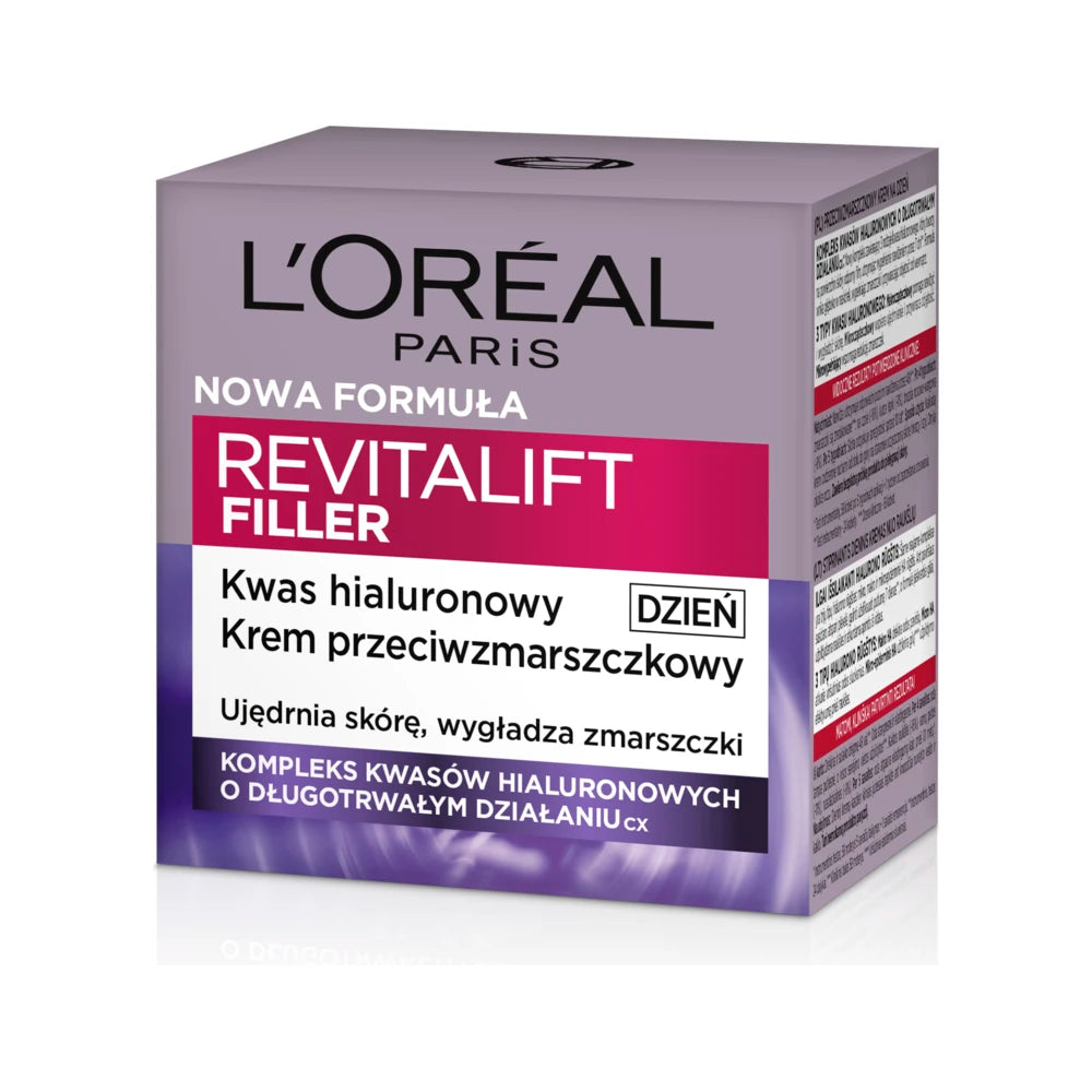 L'ORÉAL Revitalift Krem do twarzy Kwas Hialuronowy 40+ na dzień 50 ml