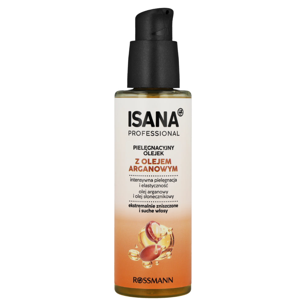 Isana Professional Olejek do włosów, pielęgnacyjny Olej Arganowy 100 ml