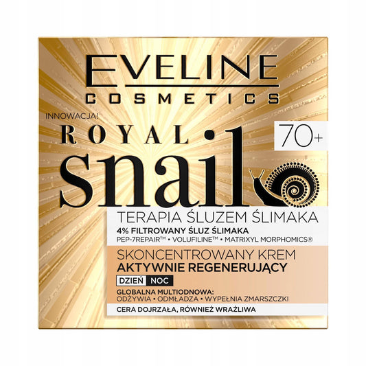 Eveline Skoncentrowany krem aktywnie regenerujący 70+