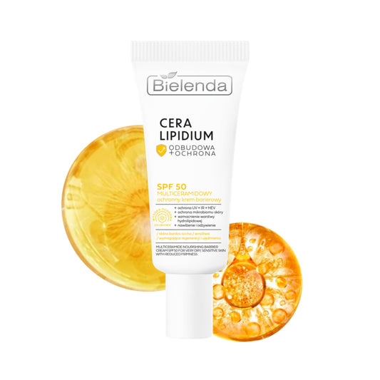 BIELENDA Multiceramidowy ochronny krem barierowy SPF50
