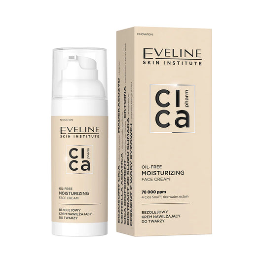 Eveline Skin Institute Cica pharm Bezolejowy krem nawilżający do twarzy, 50ml