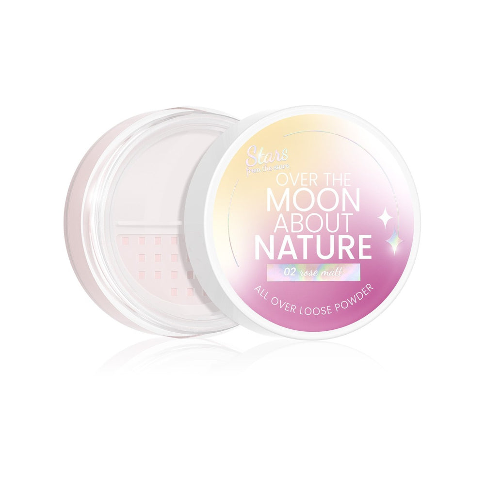 Stars naturalny puder sypki do twarzy i oczu 02 Rosy Matt, 10g