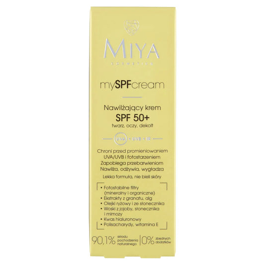 Miya MySPFCream  krem SPF 50+ 40 ml dw. 04/2027r.
