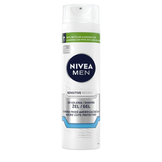 Nivea Men Sensitive  regenerujący żel do golenia, 200 ml