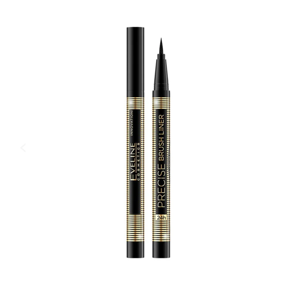 Eveline Precise Brush Liner Eyeliner z pędzelkiem, 1ml