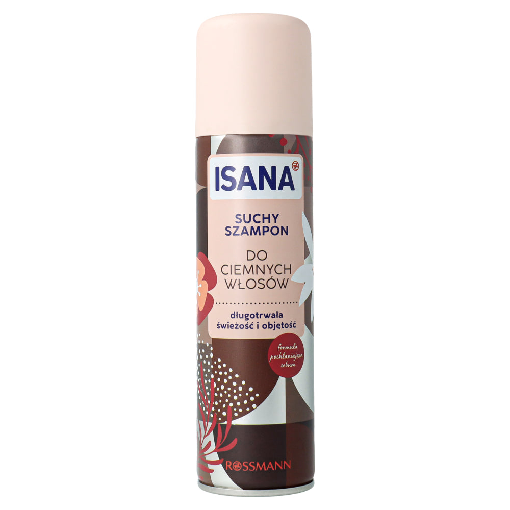 Isana Suchy szampon do włosów ciemnych 200 ml