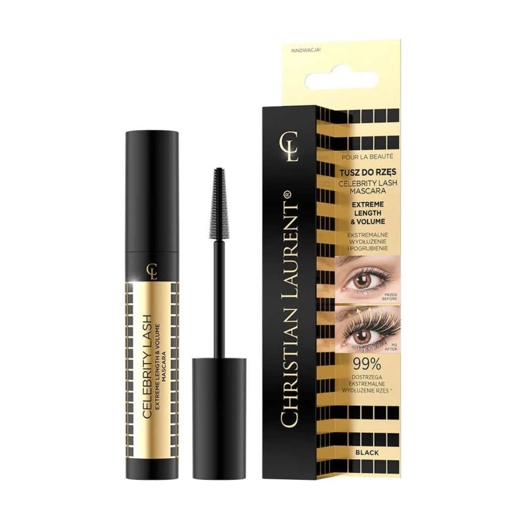 Christian Laurent Ekstremalne Wydłużenie i Pogrubienie tusz do rzęs Celebrity Lash, 7ml