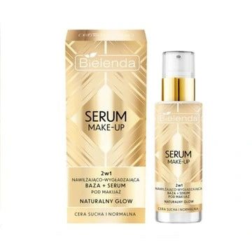 Bielenda Serum Make-Up baza+serum pod makijaż 2w1 Naturalny Glowm 30 ml