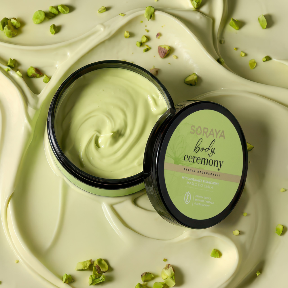 SORAYA  Wygładzające pistacjowe masło do ciała 200 ml