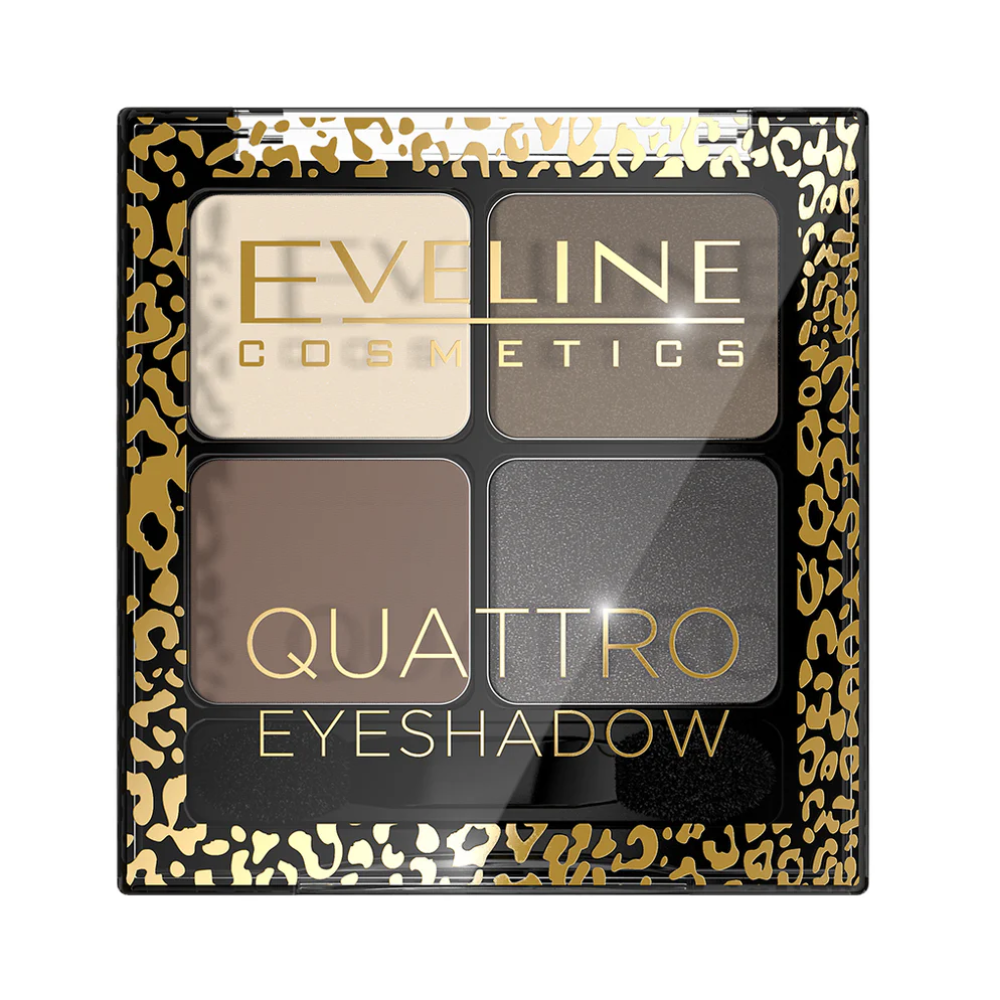 Eveline Quattro Eyeshadow Paleta 4 cieni do powiek