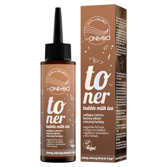 ONLYBIO HAIR IN BALANCE Toner do włosów Bubble Milk Tea 100 ml