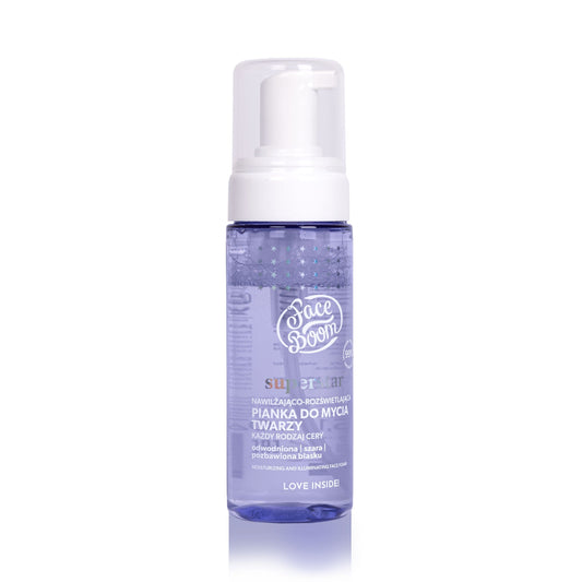 Bielenda Nawilżająco-Rozświetlająca Pianka do mycia twarzy, 150ml