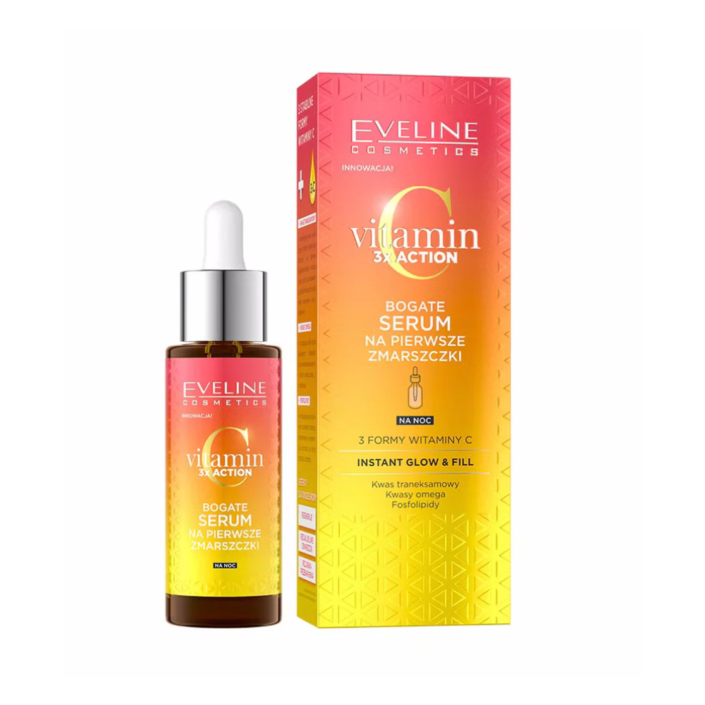 Eveline Bogate serum na pierwsze zmarszczki, 30ml