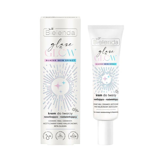 Bielenda  Krem nawilżająco - rozświetlający glazed skin effect - 50 ml.