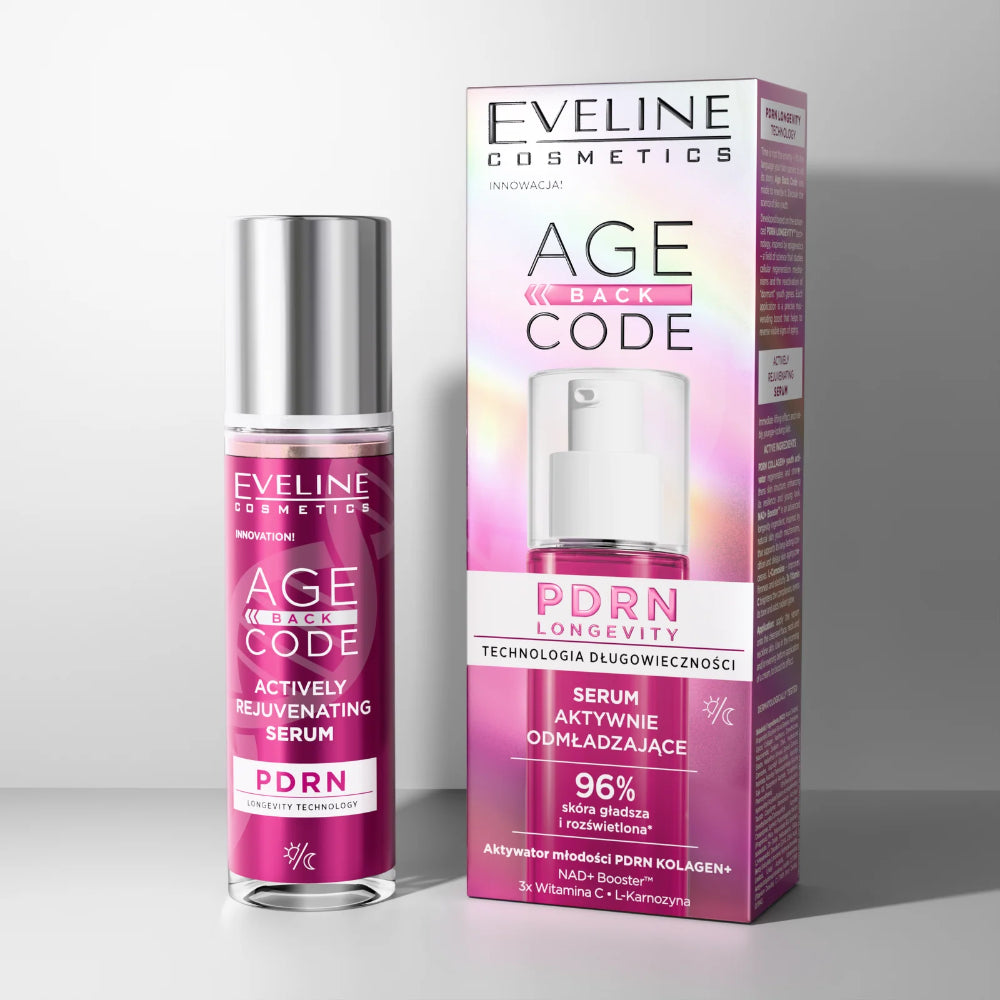 Eveline  Age Back Code Serum aktywnie odmładzające, 30ml