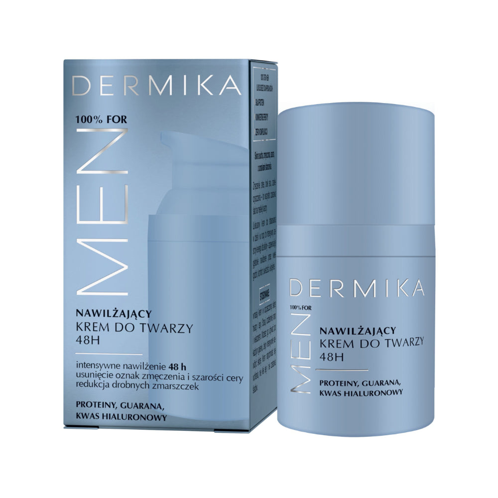 Dermika Nawilżający krem do twarzy 48H, 50ml