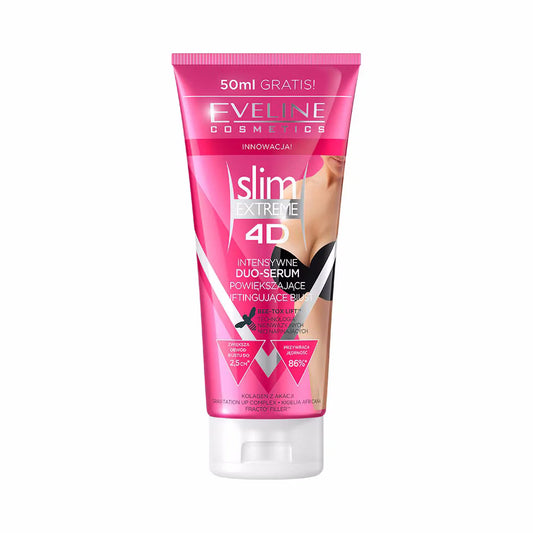 Evelkine  Slim Extreme 4D Intensywne serum powiększające i poprawiające strukturę biustu mezo push-up, 200ml