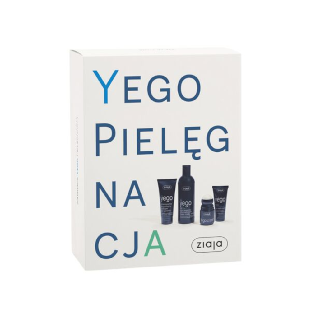 Ziaja Yego  zestaw: krem nawilżający, 50 ml + żel + balsam  + antyperspirant