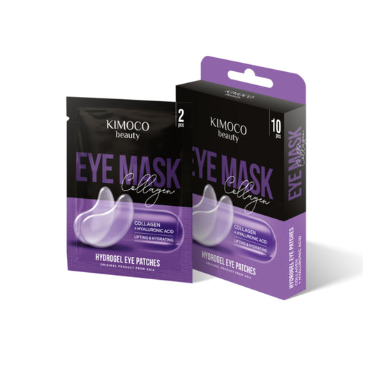 Kimoco Beauty Collagen Płatki pod oczy, hydrożelowe, liftingująco-nawilżające