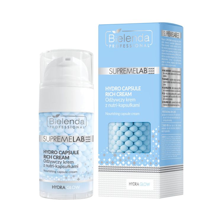 Bielenda Hydro Capsule Rich Cream Odżywczy krem z nutri-kapsułkami, 60 ml