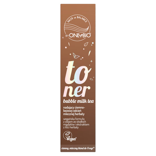 ONLYBIO HAIR IN BALANCE Toner do włosów Bubble Milk Tea 100 ml