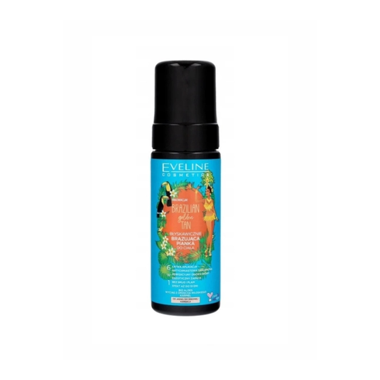 Eveline Brazilian Golden Tan Błyskawicznie brązująca pianka 150 ml