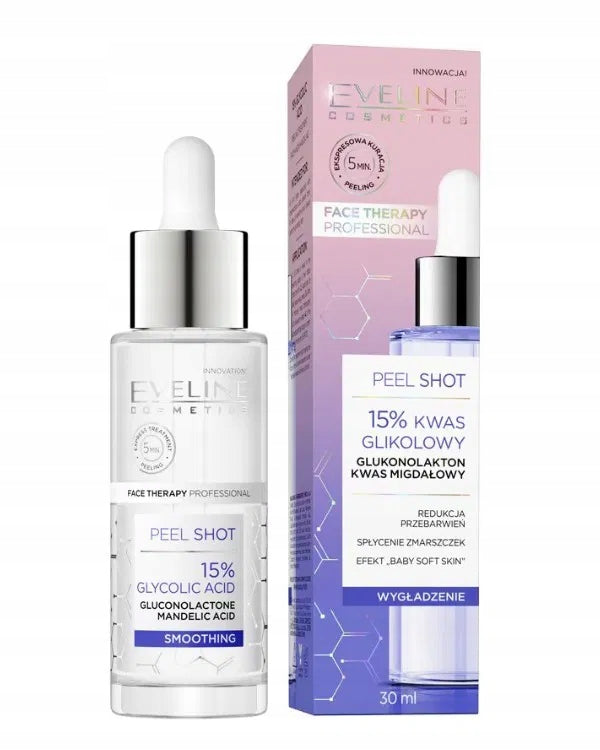 Eveline Peel Shot Kuracja peeling z 15% kwasu glikolowego