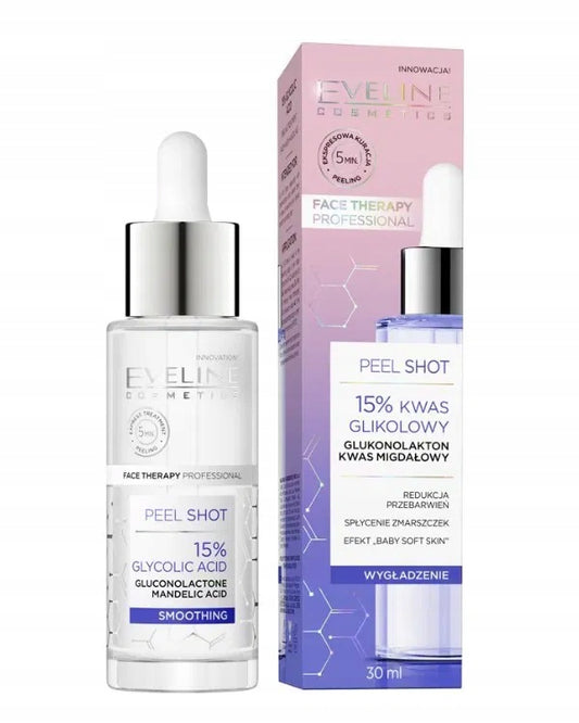 Eveline Peel Shot Kuracja peeling z 15% kwasu glikolowego