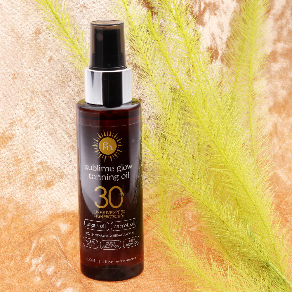 Eliksir Maroka Sublime Glow - Olejek do Opalania SPF 30