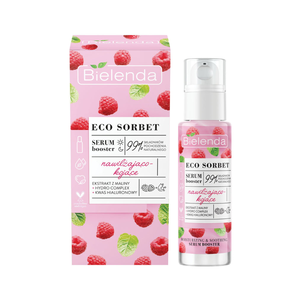 Bielenda Malina - serum booster - nawilżająco-kojące, 30ml