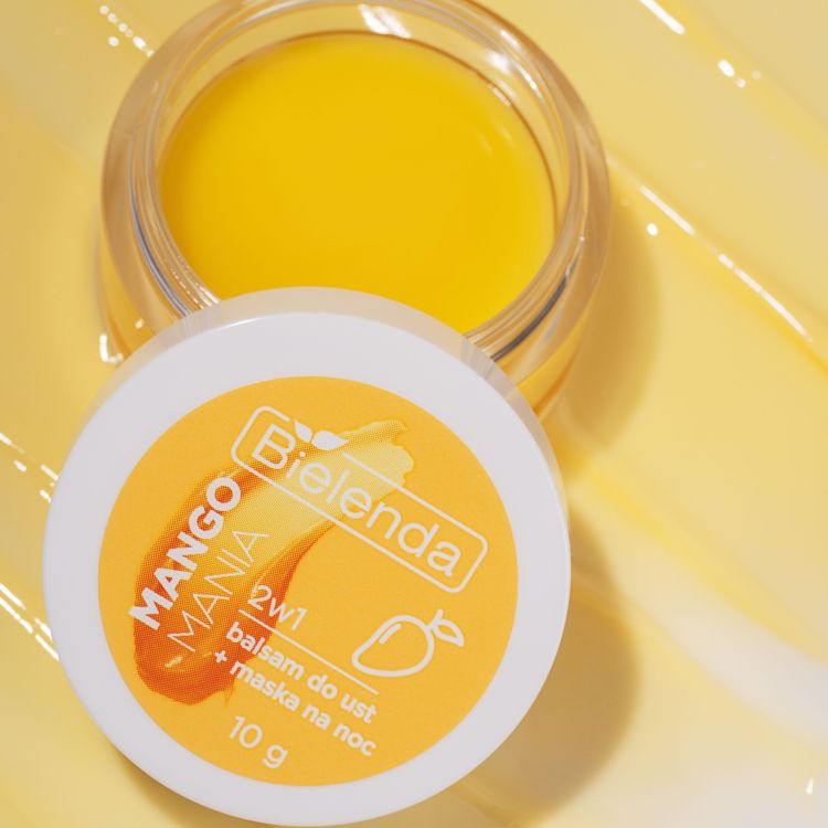 Bielenda balsam do ust + maska na noc Mango 2w1, 10g