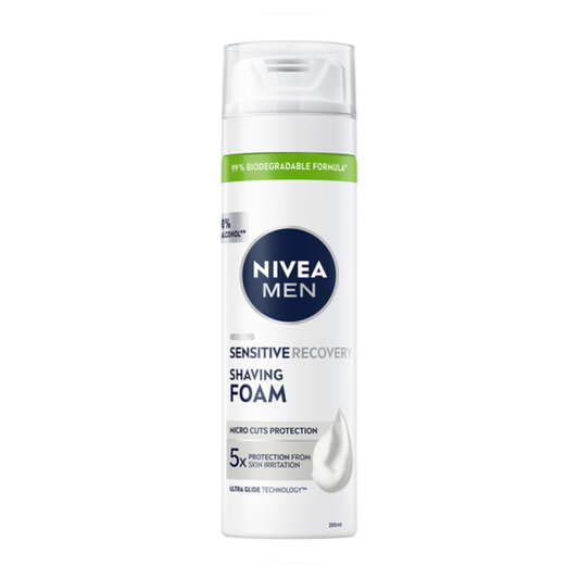 Nivea Men Sensitive  regenerująca pianka do golenia, 200 ml