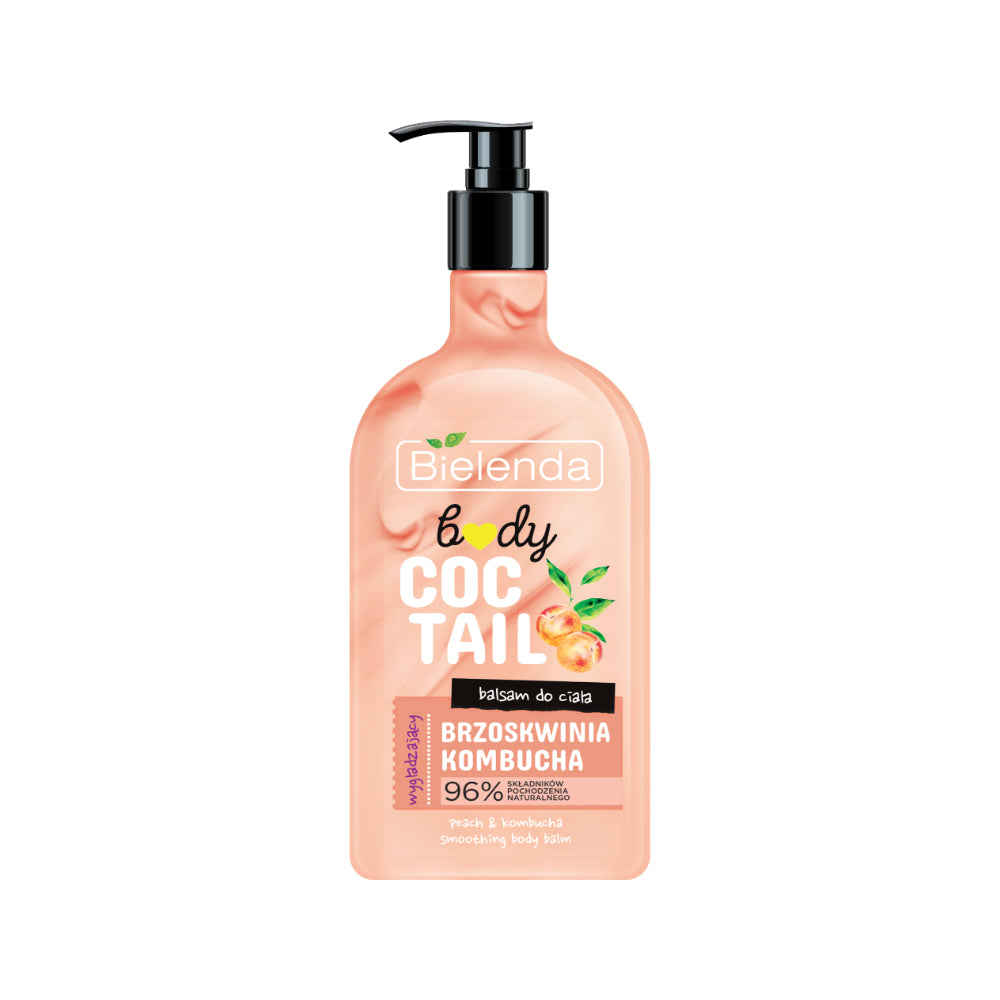 Bielenda Wygładzający balsam do ciała BRZOSKWINIA + KOMBUCHA, 400ml