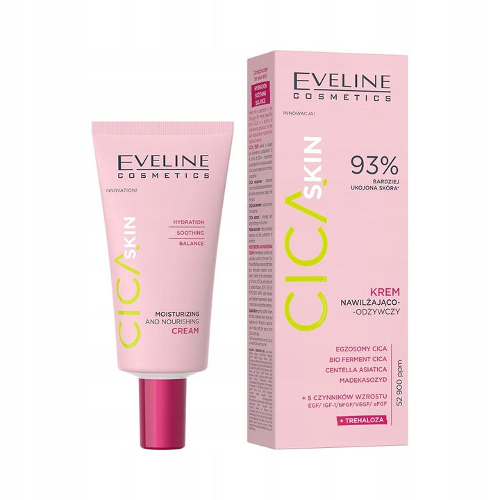 Eveline Cosmetics Cica skin Krem nawilżająco-odżywczy
